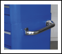 Sealey AP41COMBOBWS Premier™ Retro Style Wide Topchest & Rollcab Combination 10 Drawer Blue with White Stripes