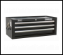 Sealey AP33339B Mid-Box Tool Chest 3 Drawer with Ball-Bearing Slides - Black