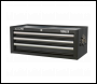 Sealey AP33339B Superline PRO® Mid-Box Tool Chest 3 Drawer - Black