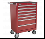 Sealey AP33479 Rollcab 7 Drawer with Ball-Bearing Slides - Red