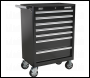 Sealey AP33479B Rollcab 7 Drawer with Ball-Bearing Slides - Black