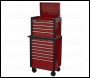 Sealey AP3411STACK Superline PRO® Topchest & Rollcab Combination 11 Drawer