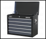 Sealey AP3505TB Topchest 5 Drawer with Ball-Bearing Slides - Black/Grey