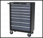 Sealey AP3508TB Rollcab 8 Drawer with Ball-Bearing Slides - Black/Grey