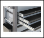 Sealey AP366G Tool Trolley 6 Drawer - Grey