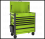 Sealey AP366HV Tool Trolley 6 Drawer - Green