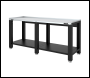 Sealey AP4020GS Premier Storage Heavy-Duty Workbench with Galvanized Steel Worktop 2m