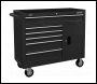 Sealey AP4106B Rollcab 6 Drawer with Ball Bearing Slides - Black