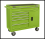 Sealey AP41STACKHVCOMBO American PRO® Topchest & Rollcab Combination 15 Drawer with 117pc Tool Kit- Green