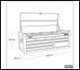 Sealey AP4109HV American PRO® Topchest 9 Drawer - Green