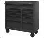 Sealey AP4111BE Superline PRO® Black Edition Rollcab with 11 Soft Close Drawers 1040mm