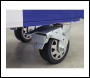 Sealey AP41COMBOBWS Premier™ Retro Style Wide Topchest & Rollcab Combination 10 Drawer Blue with White Stripes