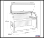 Sealey AP41HBE Superline PRO® Toolbox Hutch with Power Bar 1030mm