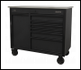 Sealey AP4206BE Superline PRO® Mobile Tool Cabinet with Power Tool Charging Drawer 1120mm