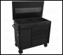 Sealey AP4206BE Superline PRO® Mobile Tool Cabinet with Power Tool Charging Drawer 1120mm