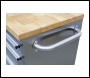 Sealey AP4804SS Mobile Stainless Steel Tool Cabinet 4 Drawer