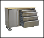 Sealey AP4804SS Mobile Stainless Steel Tool Cabinet 4 Drawer