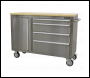 Sealey AP4804SS Mobile Stainless Steel Tool Cabinet 4 Drawer