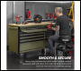 Sealey AP5210KBE Superline PRO® Mobile Trolley with Wooden Worktop & Power Bar 10 Drawer 1320mm