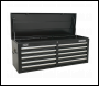 Sealey AP52COMBO2 Tool Chest Combination 23 Drawer with Ball-Bearing Slides - Black
