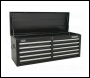 Sealey TBTPBCOMBO4 Tool Chest Combination 23 Drawer with Ball-Bearing Slides - Black with 446pc Tool Kit