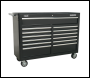 Sealey AP5213TB Rollcab 13 Drawer with Ball-Bearing Slides - Black