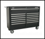 Sealey AP52COMBO2 Tool Chest Combination 23 Drawer with Ball-Bearing Slides - Black