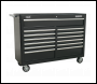 Sealey TBTPBCOMBO4 Tool Chest Combination 23 Drawer with Ball-Bearing Slides - Black with 446pc Tool Kit