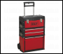 Sealey AP548 Mobile Steel/Composite Toolbox - 3 Compartment