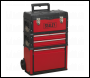 Sealey AP548 Mobile Steel/Composite Toolbox with 3 Compartments