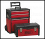Sealey AP548 Mobile Steel/Composite Toolbox with 3 Compartments