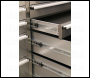 Sealey AP5520SS Premier™ Mobile Stainless Steel Tool Cabinet 10 Drawer with Backboard & 2 Wall Cupboards