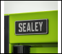 Sealey AP6104BE Superline PRO® Black Edition Side Locker with Castors 1864mm