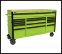 Sealey AP6115BE 15 Drawer Mobile Trolley with Wooden Worktop 1549mm