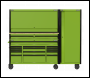 Sealey AP6115BECOMBO2 Superline PRO® Black Edition Mobile Trolley with Wooden Worktop, Hutch, 2 Drawer Riser & Side Locker 15 Drawer 1549mm