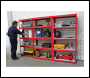 Sealey AP6500 Racking Unit with 5 Shelves 500kg Capacity Per Level