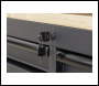Sealey AP6203BE Superline PRO® Black Edition Top Hutch & 2 Drawer Riser 1549mm