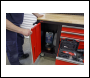 Sealey AP6310 Superline PRO® Mobile Workstation with Backboard 10 Drawer