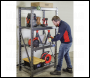 Sealey AP6372 Heavy-Duty Racking Unit with 4 Mesh Shelves 640kg Capacity Per Level