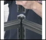 Sealey AP6548 Racking Unit with 5 Shelves 600kg Capacity Per Level