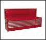 Sealey AP6610 Topchest 10 Drawer with Ball-Bearing Slides Heavy-Duty - Red