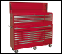 Sealey AP6610 Superline PRO® Topchest 10 Drawer - Red