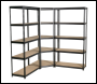 Sealey AP7150COMBO1 Corner Racking Unit with 5 Shelves - Set of 3