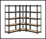 Sealey AP7150COMBO1 Corner Racking Unit with 5 Shelves