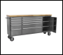 Sealey AP7210SS Premier™ Mobile Stainless Steel Tool Cabinet & Cupboard 10 Drawer