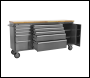 Sealey AP7210SS Premier™ Mobile Stainless Steel Tool Cabinet & Cupboard 10 Drawer