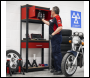 Sealey AP830R Shelving Unit 4-Tier with Cupboard & Drawer