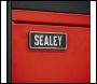 Sealey AP830R Shelving Unit 4-Tier with Cupboard & Drawer