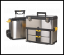 Sealey AP855 Mobile Stainless Steel/Composite Toolbox with 3 Compartments