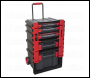 Sealey AP860 Professional Mobile Toolbox with 5 Removable Storage Cases